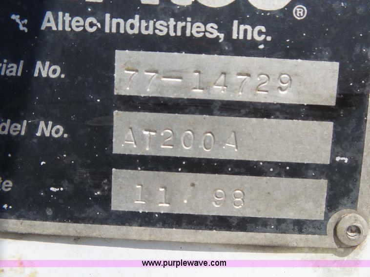 image for item K1167 1999 Ford F450 Super Duty bucket truck