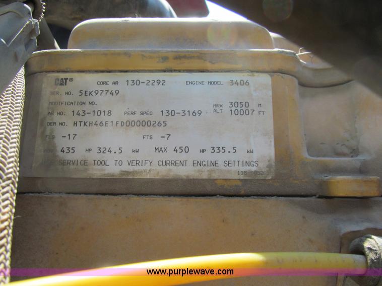 image for item K2206 1997 Ford AT9513 Aeromax 122 dump truck