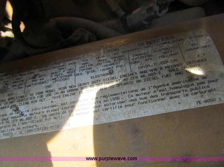 image for item K2206 1997 Ford AT9513 Aeromax 122 dump truck