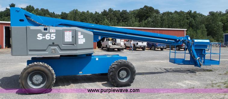 image for item K3476 Genie S65 boom lift