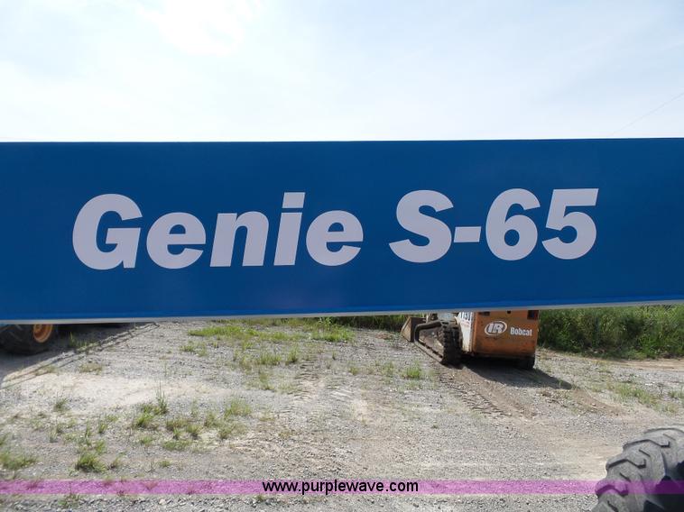 image for item K3476 Genie S65 boom lift