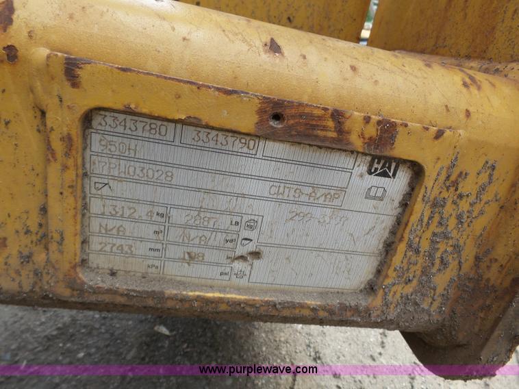 image for item K3478 2006 Caterpillar 950H wheel loader