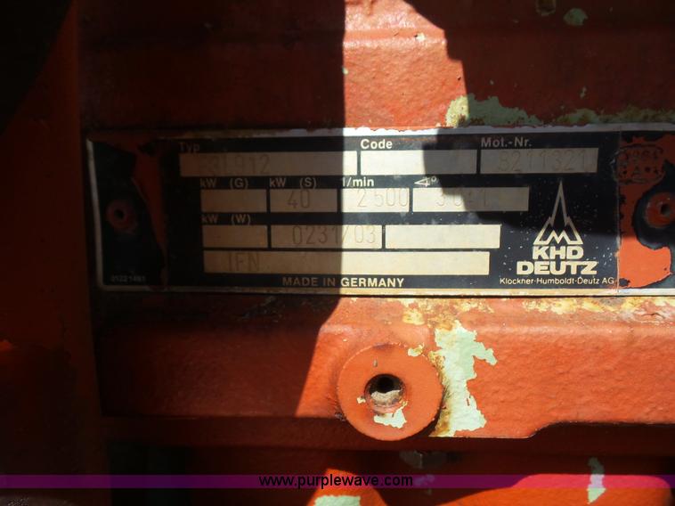 image for item K3628 1992 Ditch Witch 5110 trencher