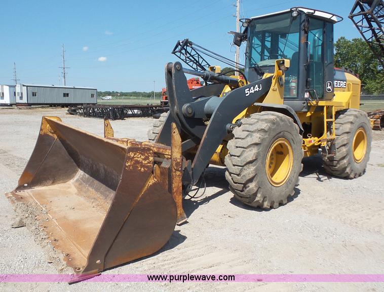image for item K3646 2005 John Deere 544J wheel loader