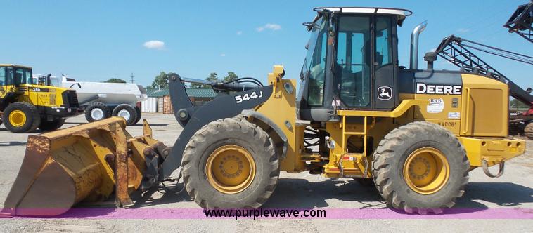 image for item K3646 2005 John Deere 544J wheel loader