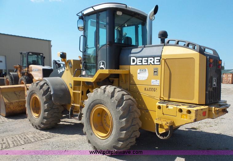 image for item K3646 2005 John Deere 544J wheel loader