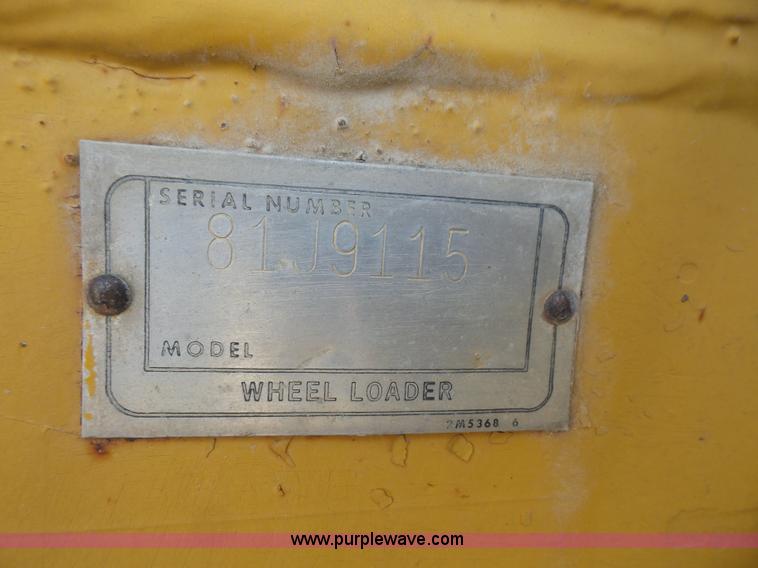 image for item K3648 1976 Caterpillar 950 wheel loader