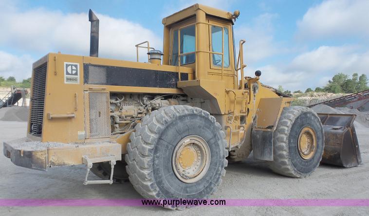 image for item K3738 1978 Caterpillar 980C wheel loader