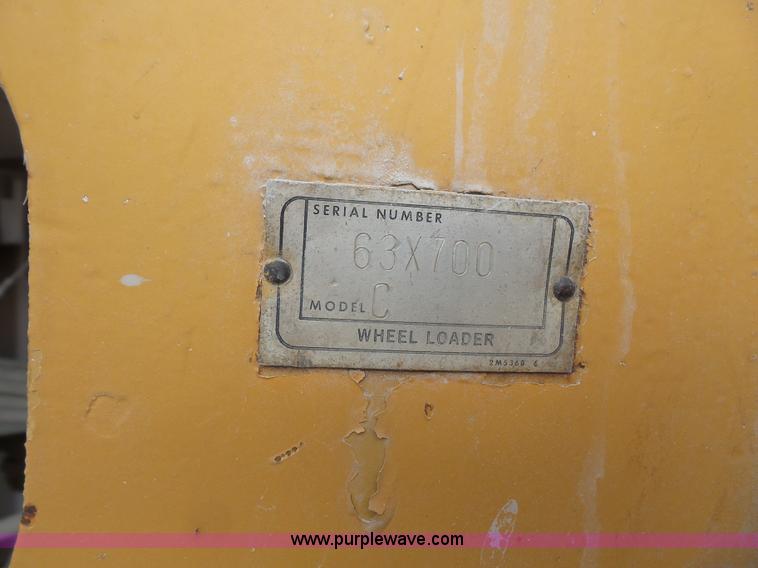 image for item K3738 1978 Caterpillar 980C wheel loader