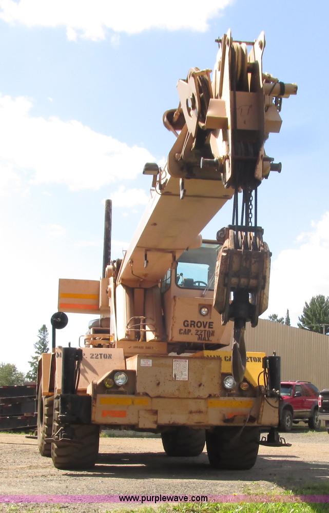 image for item K4150 Grove RT522 crane