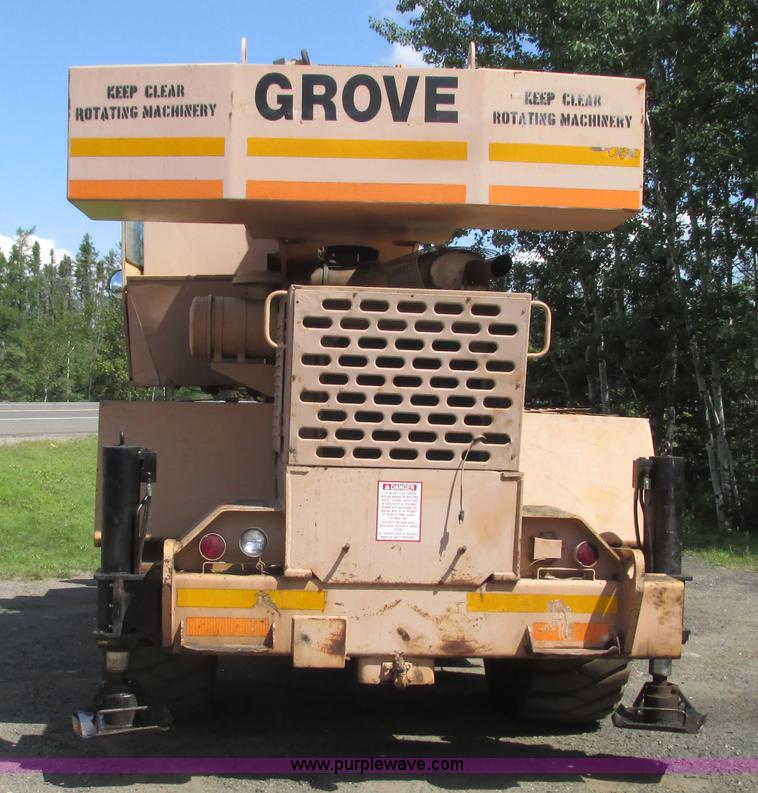 image for item K4150 Grove RT522 crane