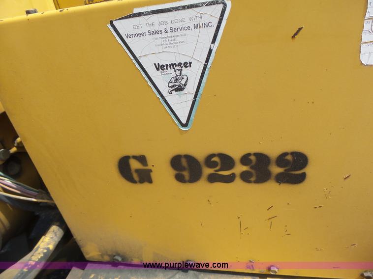 image for item K5737 Vermeer 1250 wood chipper