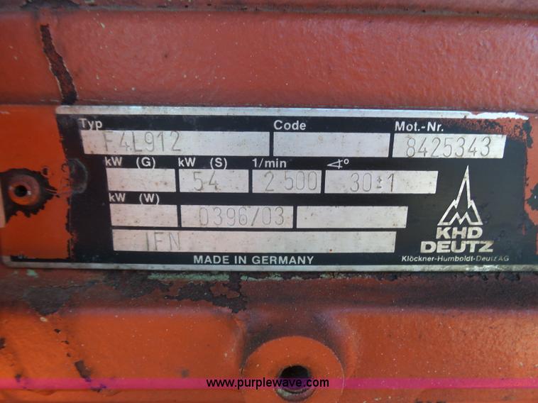 image for item K8437 1996 Ditch Witch 7610 trencher