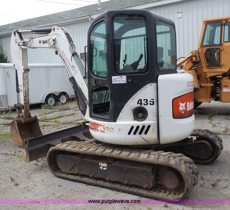 image for item L3507 2008 Bobcat 435G compact excavator
