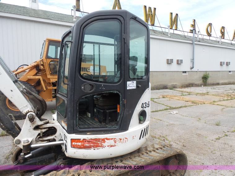 image for item L3507 2008 Bobcat 435G compact excavator
