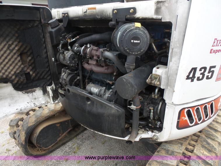 image for item L3507 2008 Bobcat 435G compact excavator