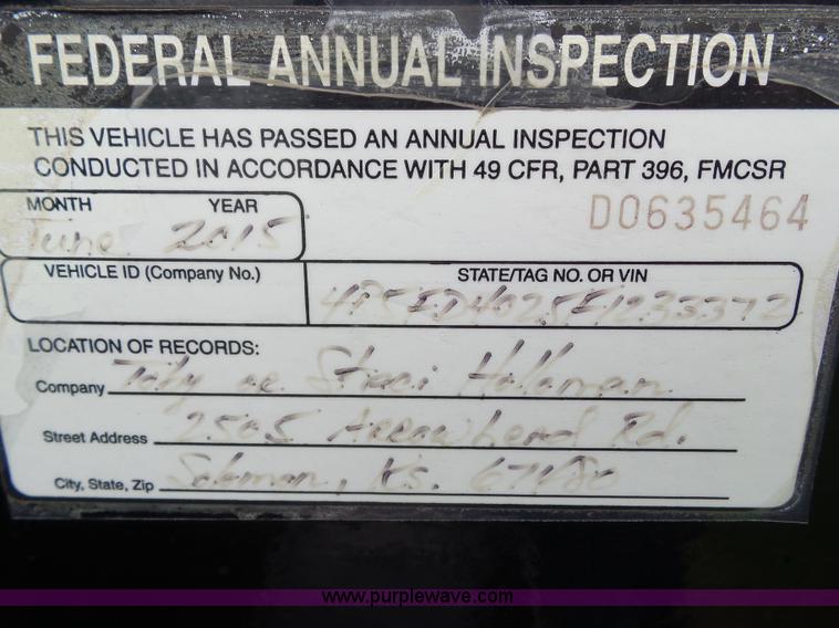 image for item L5521 2015 PJ FD402 equipment trailer