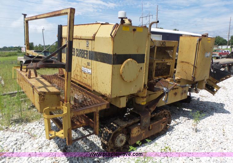 image for item L6248 1987 Power Curber 5700 curb machine