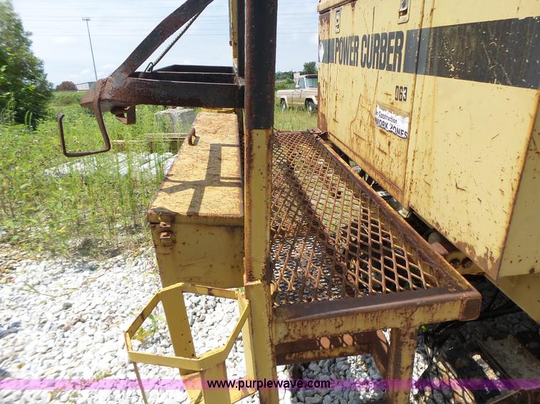 image for item L6248 1987 Power Curber 5700 curb machine