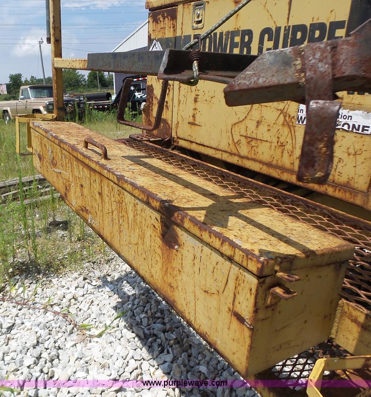 image for item L6248 1987 Power Curber 5700 curb machine