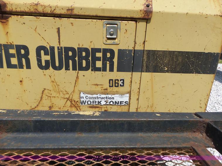 image for item L6248 1987 Power Curber 5700 curb machine