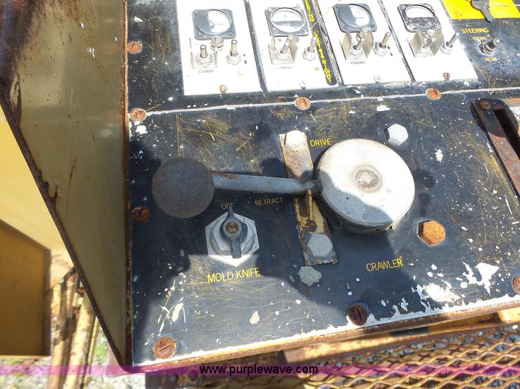 image for item L6248 1987 Power Curber 5700 curb machine