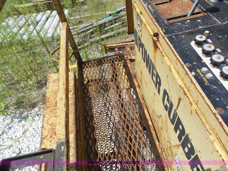 image for item L6248 1987 Power Curber 5700 curb machine