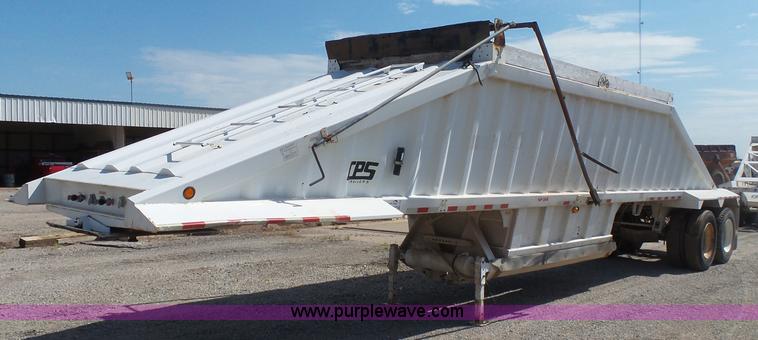 image for item K7008 2007 CPS bottom dump trailer