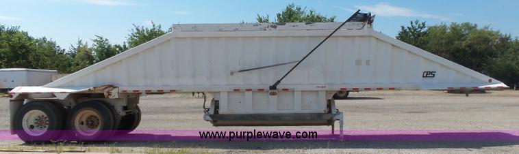 image for item K7008 2007 CPS bottom dump trailer