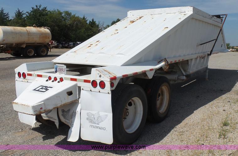 image for item K7008 2007 CPS bottom dump trailer