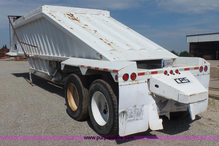 image for item K7008 2007 CPS bottom dump trailer