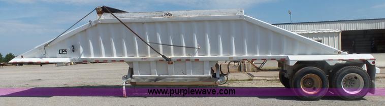 image for item K7008 2007 CPS bottom dump trailer