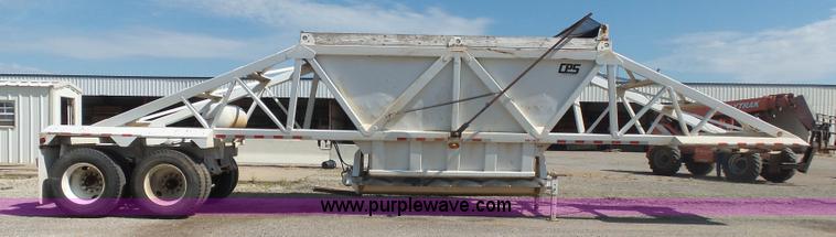 image for item K7009 2007 CPS SBD-240 bottom dump trailer