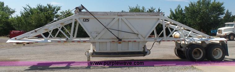 image for item K7009 2007 CPS SBD-240 bottom dump trailer