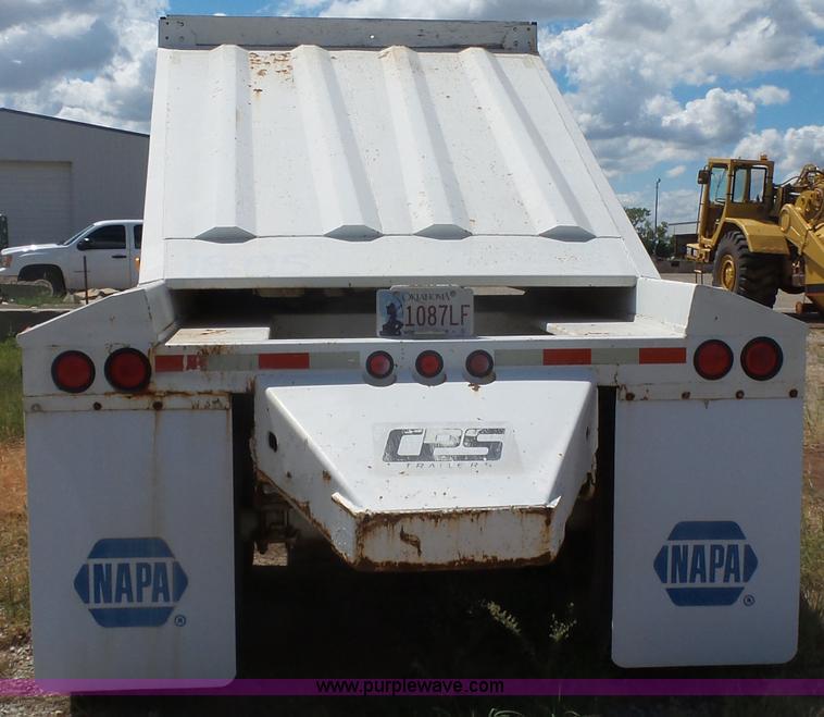 image for item K7013 2007 CPS SBD-240 bottom dump trailer