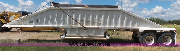 image for item K7013 2007 CPS SBD-240 bottom dump trailer