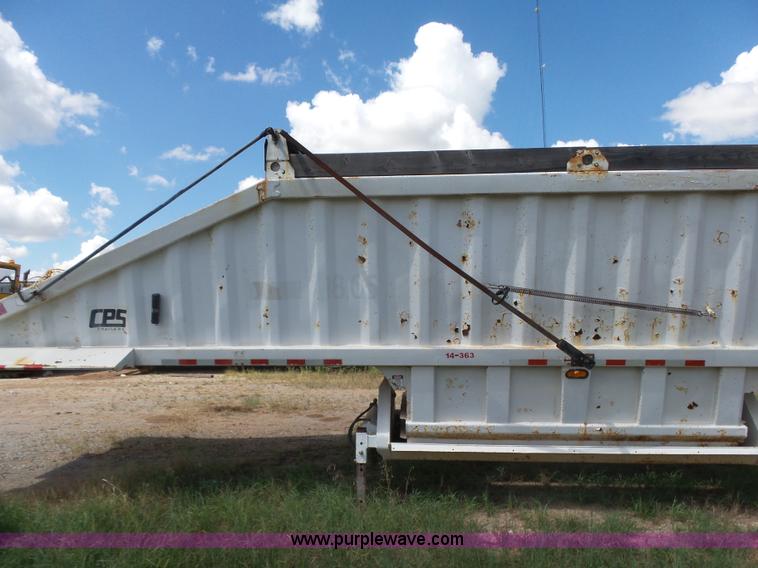 image for item K7013 2007 CPS SBD-240 bottom dump trailer