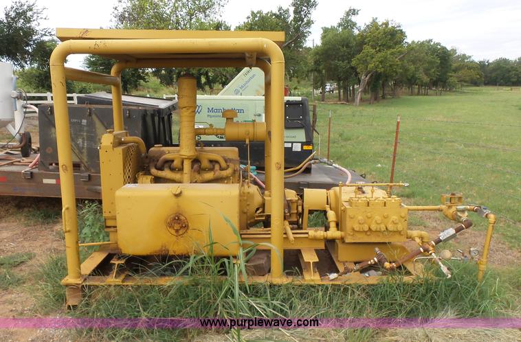 image for item K7021 Shop built pressure testing pump station