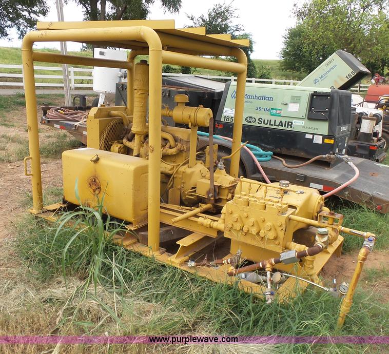 image for item K7021 Shop built pressure testing pump station