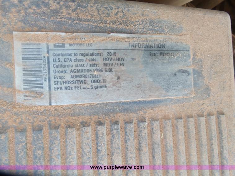 image for item K7023 2010 Chevrolet Silverado 2500HD LT Ext. Cab pickup truck