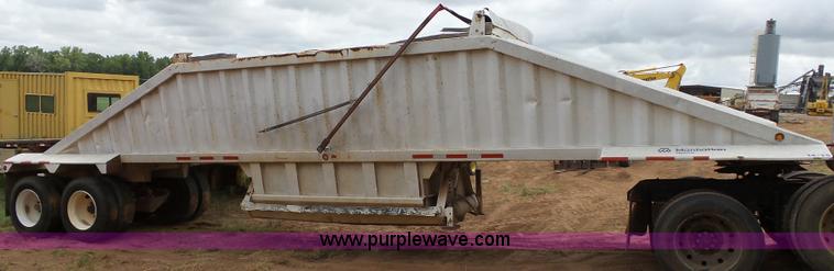 image for item K7025 1998 CPS bottom dump trailer