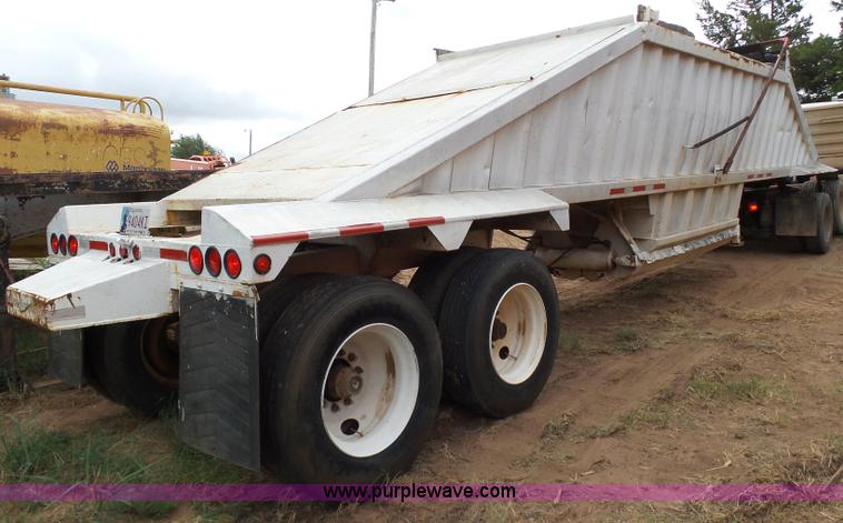 image for item K7025 1998 CPS bottom dump trailer