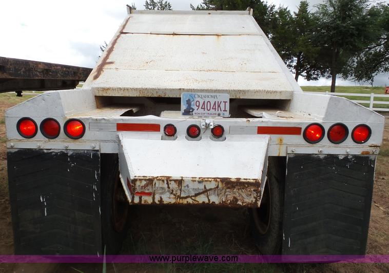 image for item K7025 1998 CPS bottom dump trailer