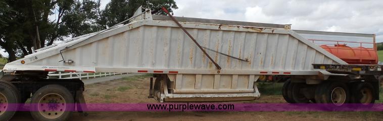 image for item K7025 1998 CPS bottom dump trailer