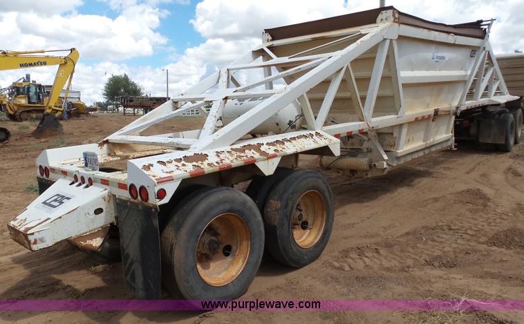 image for item K7029 2008 CPS LWBD-240 bottom dump trailer