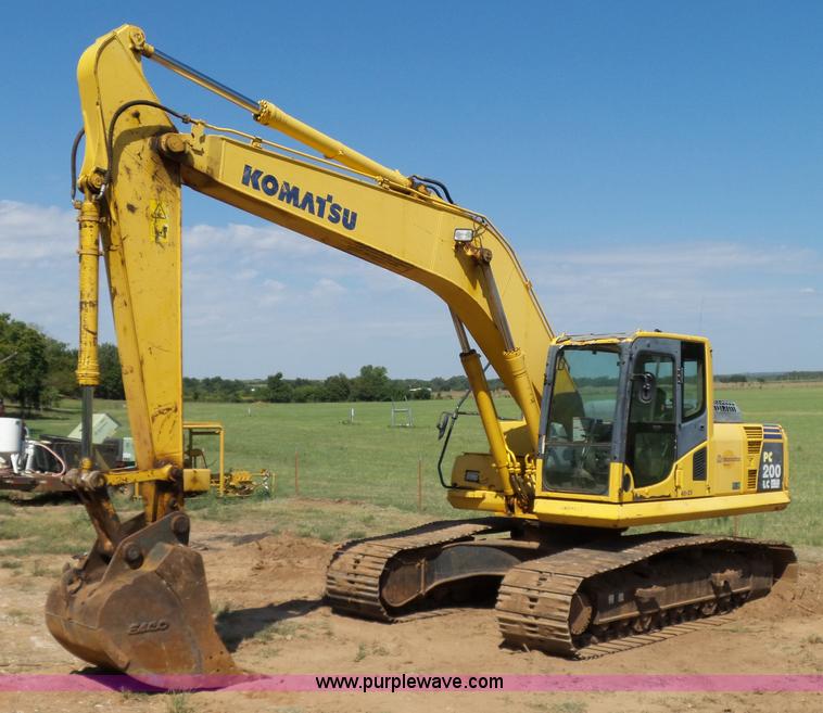 image for item K7032 2008 Komatsu PC200LC-8 excavator