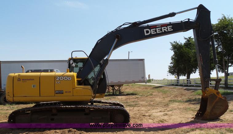 image for item K7034 2012 John Deere 200D LC excavator