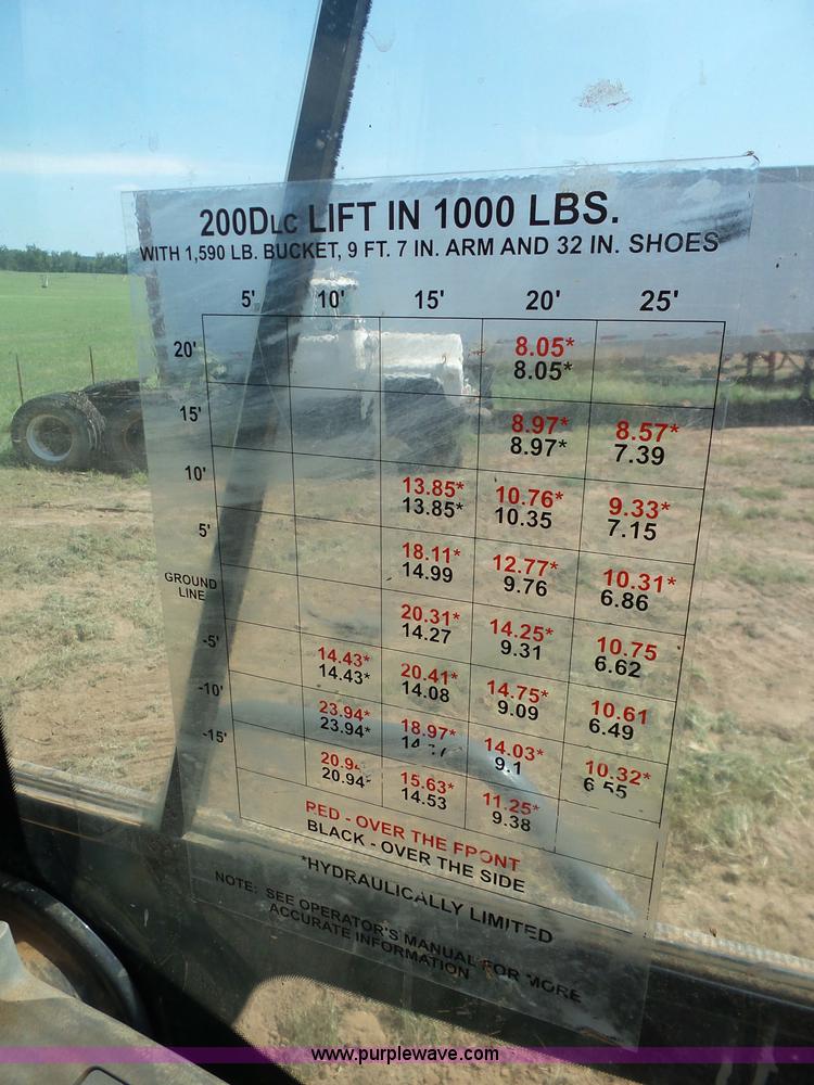 image for item K7034 2012 John Deere 200D LC excavator