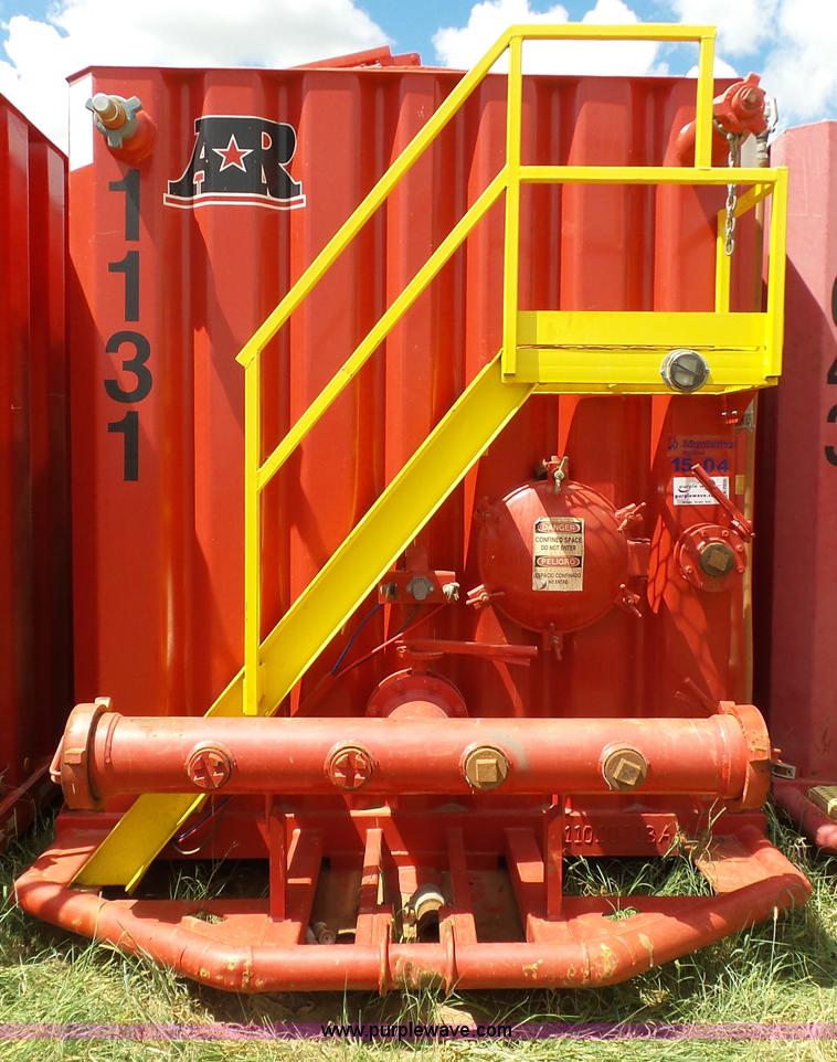 image for item K7035 2011 shop built frac tank trailer