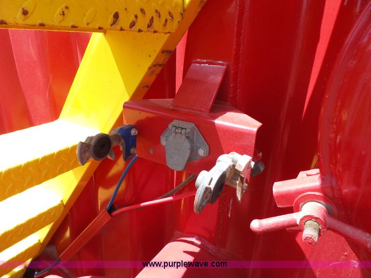 image for item K7035 2011 shop built frac tank trailer